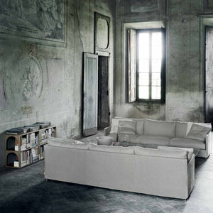 Chemise Sofa 270cm | Ecru 10 Tosca Upholstery