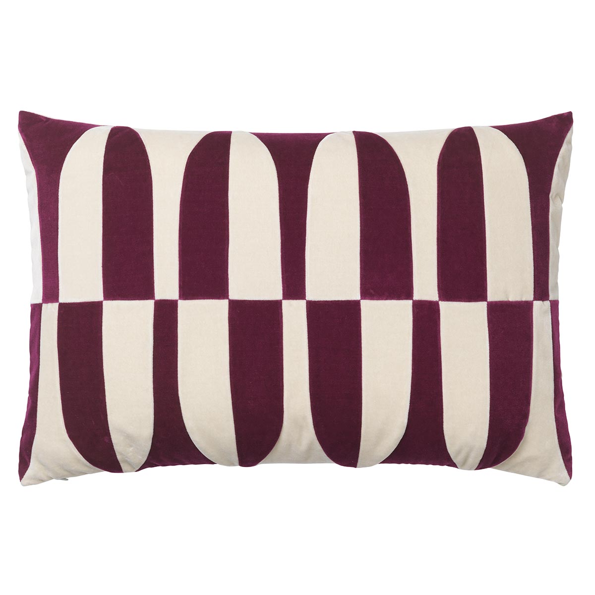 Abigail Cushion | Anemone and Dusty White