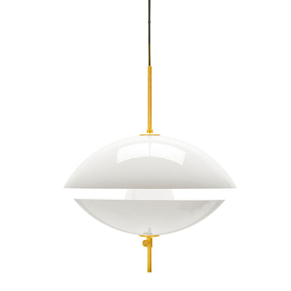 Clam Pendant Light Large | Opal Glass
