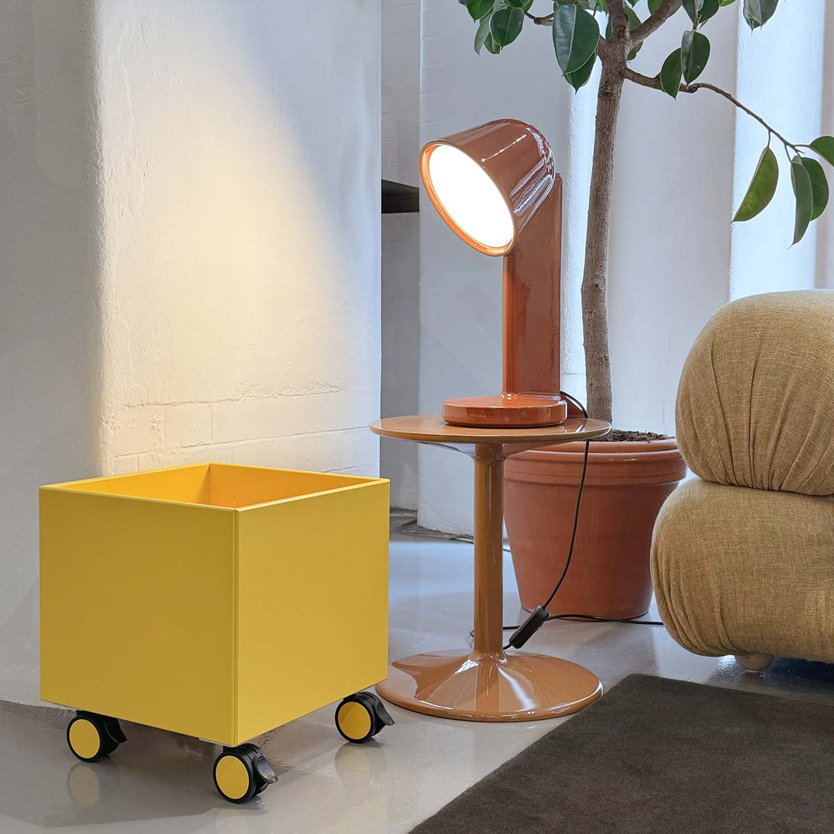 Colour Box I Storage Unit | Acacia Lacquer