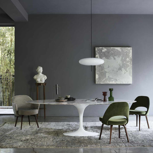 Conference Side Chair Relax | Iseo Velvet 06 Olive