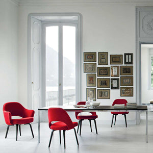 Conference Side Chair Relax | Hallingdal 674 Red Upholstery