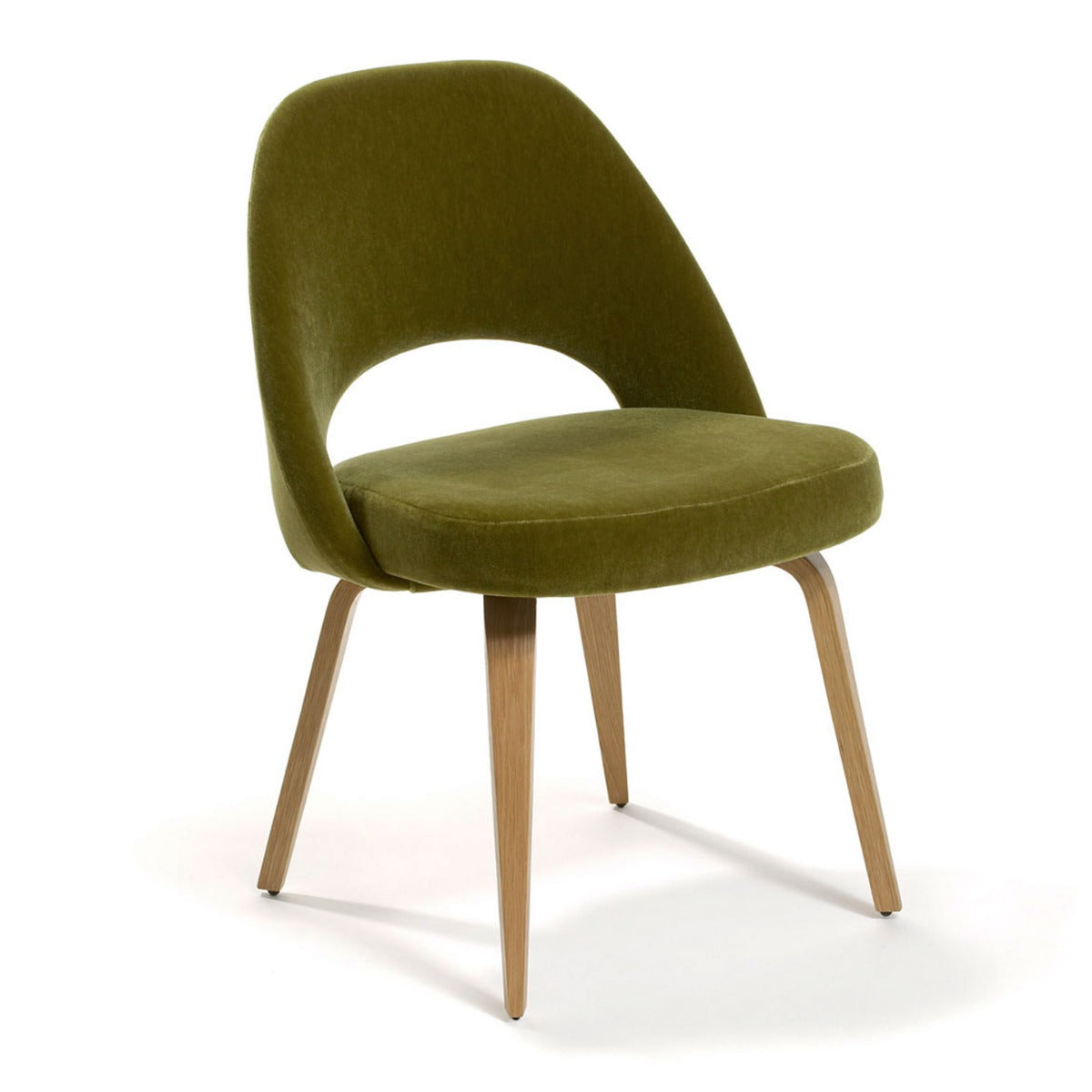 Conference Side Chair Relax | Iseo Velvet 06 Olive