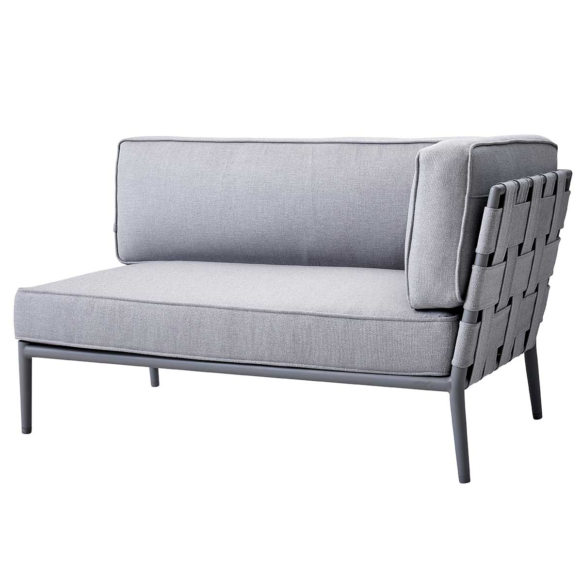 Conic 2 Seat Module | Light Grey Air Touch Fabric