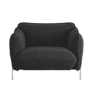 Continental Easy Chair | Charcoal 193 Divina MD Fabric