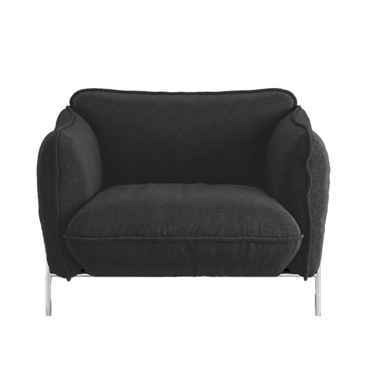 Continental Easy Chair | Charcoal 193 Divina MD Fabric