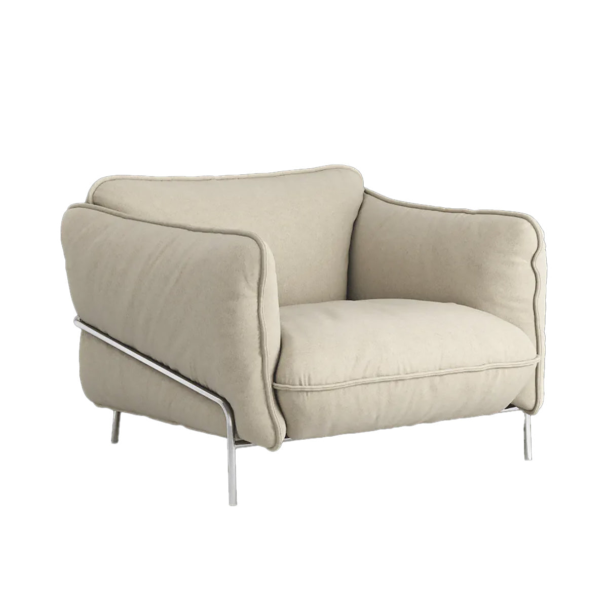 Continental Easy Chair | Cream 213 Divina MD Fabric