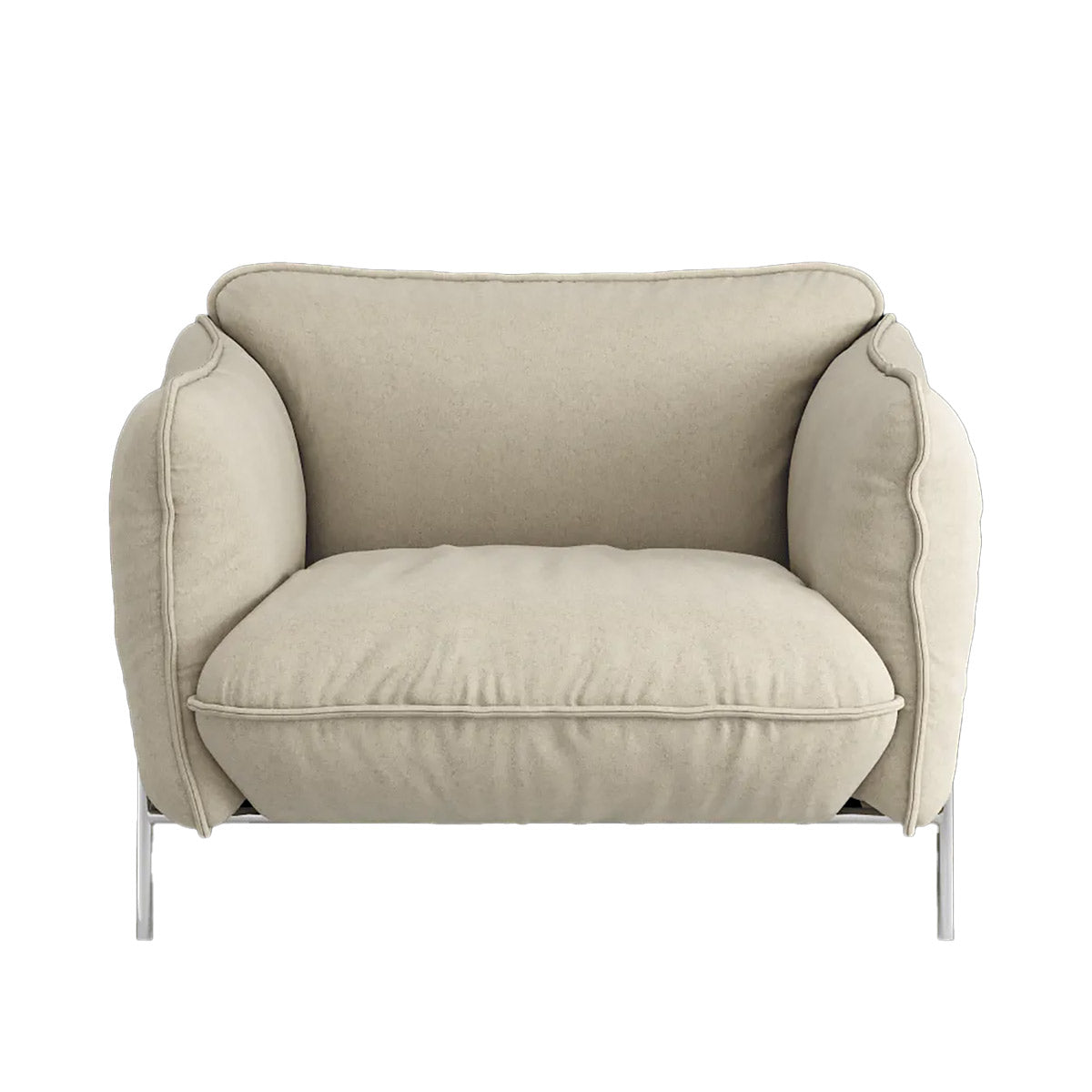 Continental Easy Chair | Cream 213 Divina MD Fabric
