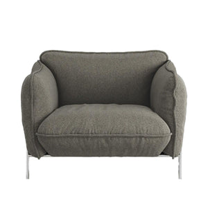 Continental Easy Chair | Grey 343 Divina MD Fabric