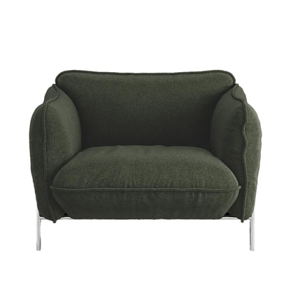Continental Easy Chair | Moss Green 973 Divina MD Fabric
