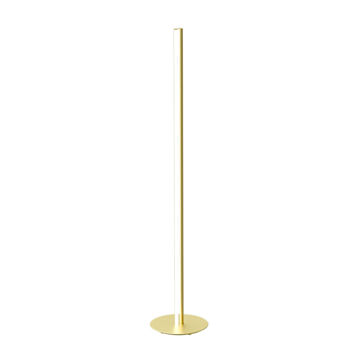 Coordinates F Floor Lamp | Champagne Coloured Aluminium