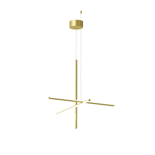 Coordinates S1 Suspension Lamp | Champagne Coloured Aluminium