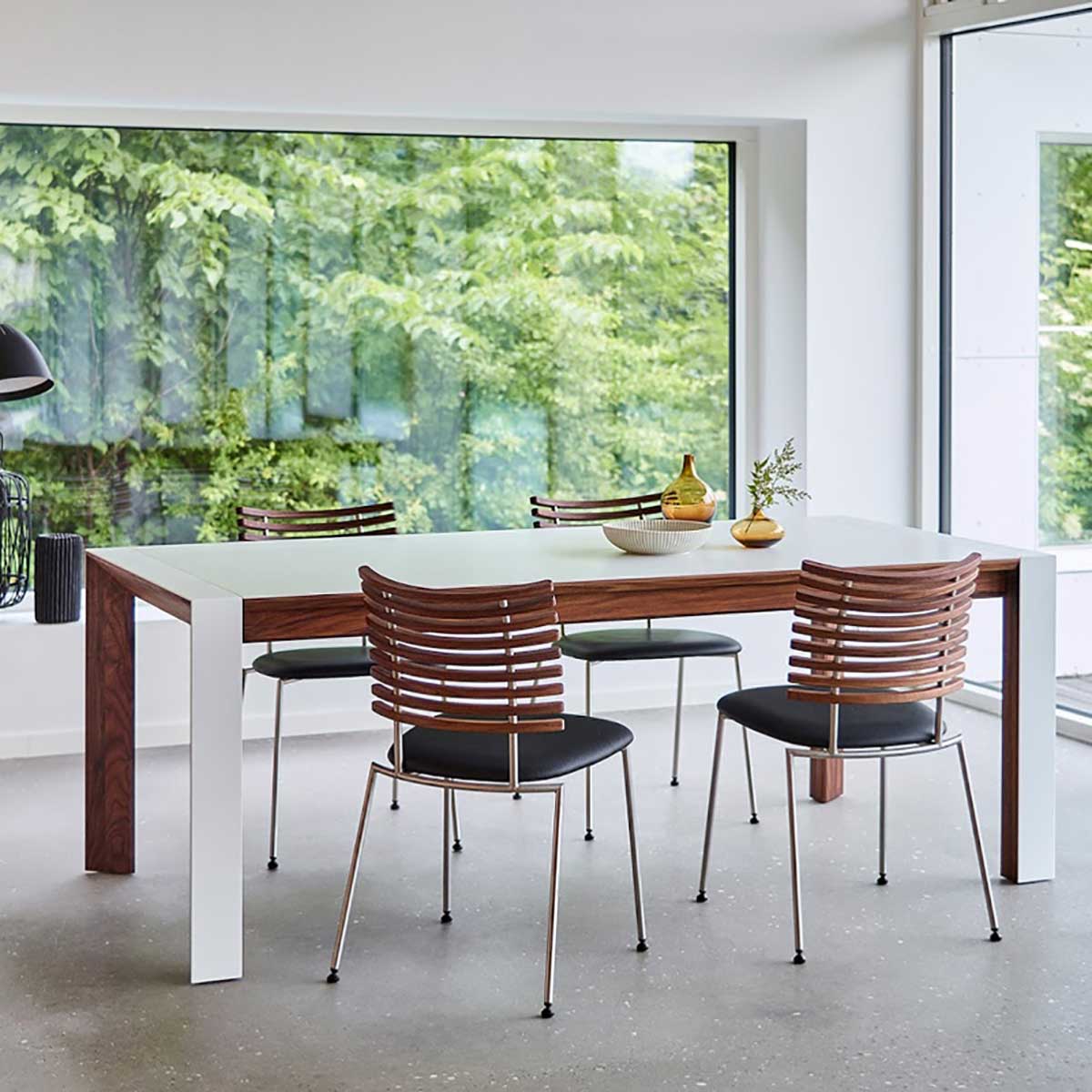 GM7700 Corian Table | Oiled Walnut