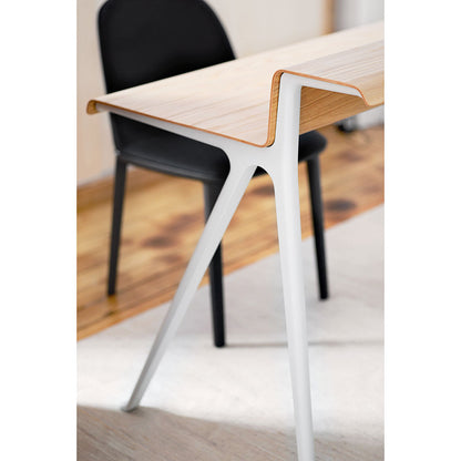 Courier Desk | Light Oak Veneer Top