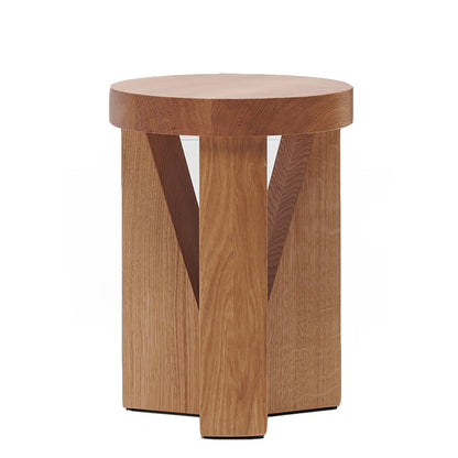Cugino Stool Side Table | Natural Oak