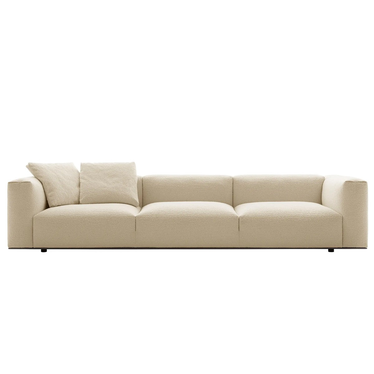 Dambodue Sofa 332cm | Black Green Bellano Fabric Upholstery