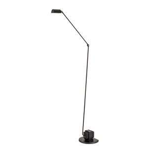 Daphine LED Floor Lamp | Black Soft Touch Finish