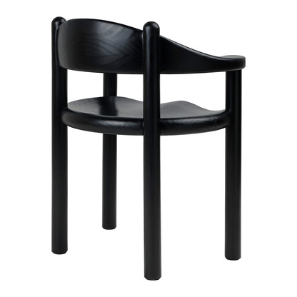 Daumiller Dining Armchair | Brown Black Pine