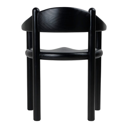 Daumiller Dining Armchair | Brown Black Pine