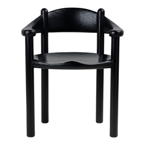 Daumiller Dining Armchair | Brown Black Pine