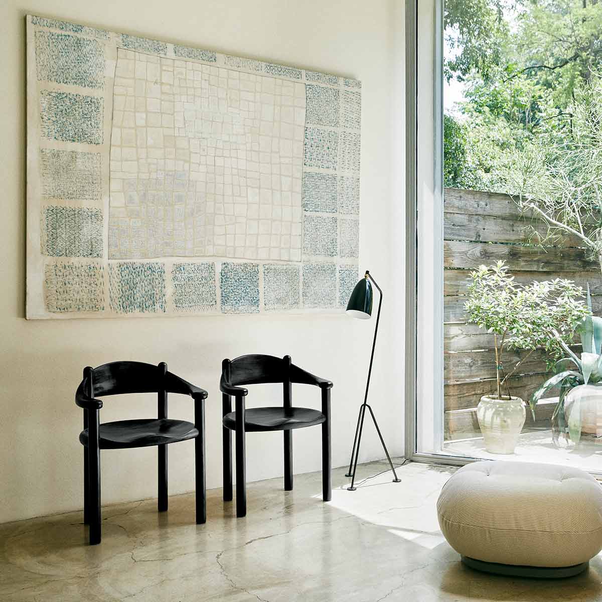 Daumiller Dining Armchair | Brown Black Pine