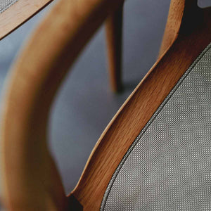 DC10 Dining Chair | Grey Mesh Seat