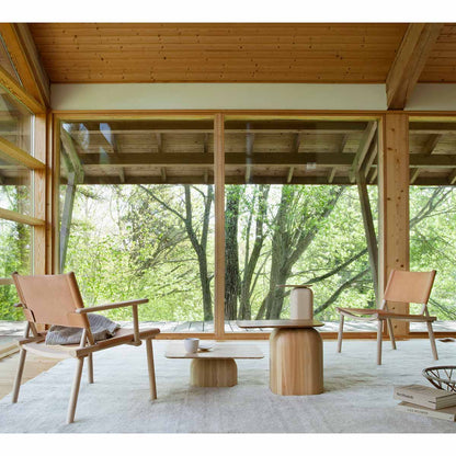 December Lounge Chair | Nude Leather