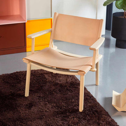 December Lounge Chair | Nude Leather