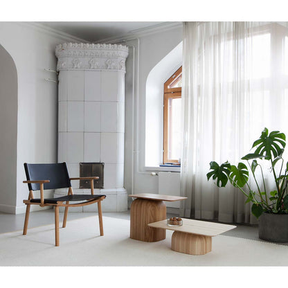 December Lounge Chair | Black Leather