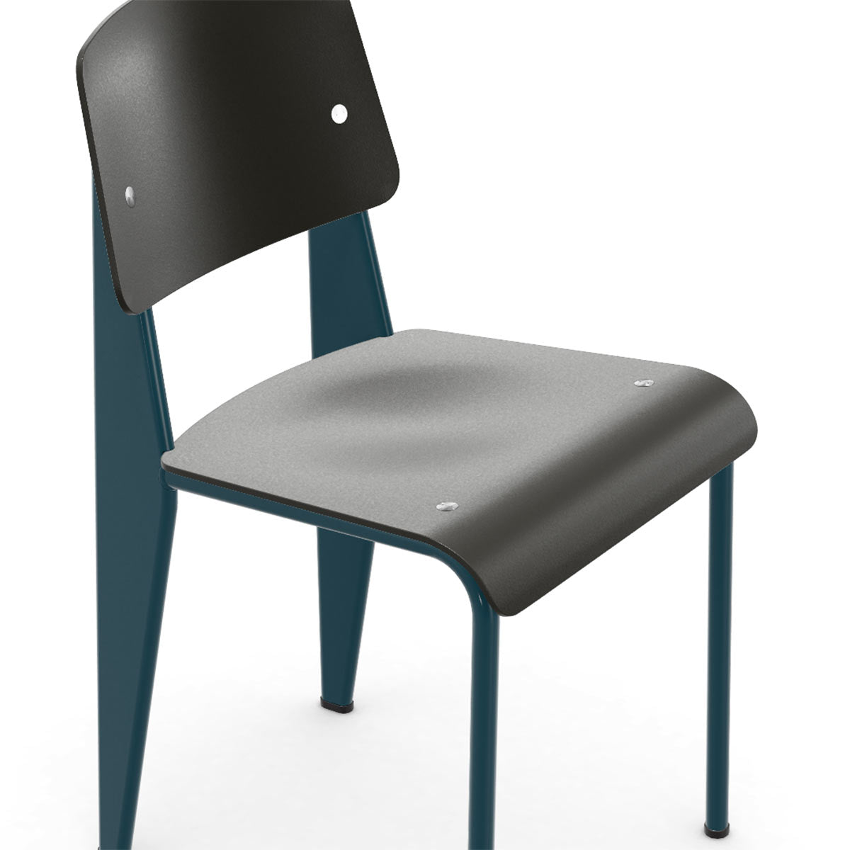 Standard SP Chair | Deep Black Plastic Seat and Back