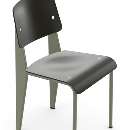 Standard SP Chair | Deep Black Plastic Seat and Back