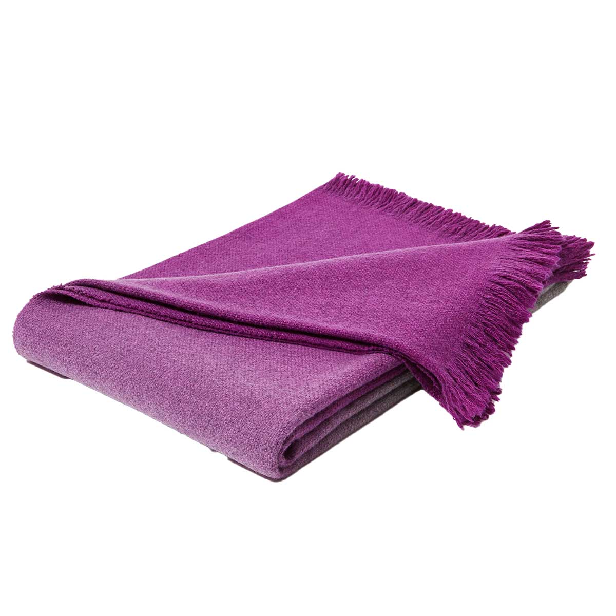 Degradé Throw | Purple & Grey