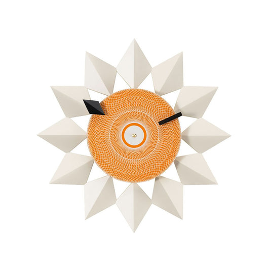 Diamond Markers Clock | White