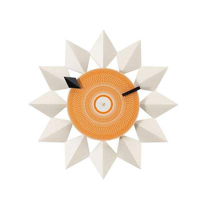Diamond Markers Clock | White