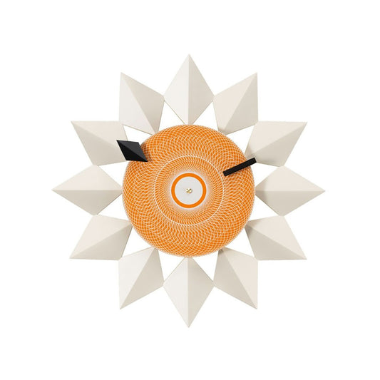 Diamond Markers Clock | White