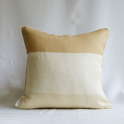 Division Linen Cushion 45x45cm | Beige Linen