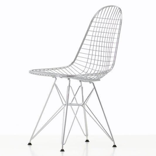 DKR Eames Wire Chair | Chromed Frame with Felt Glides