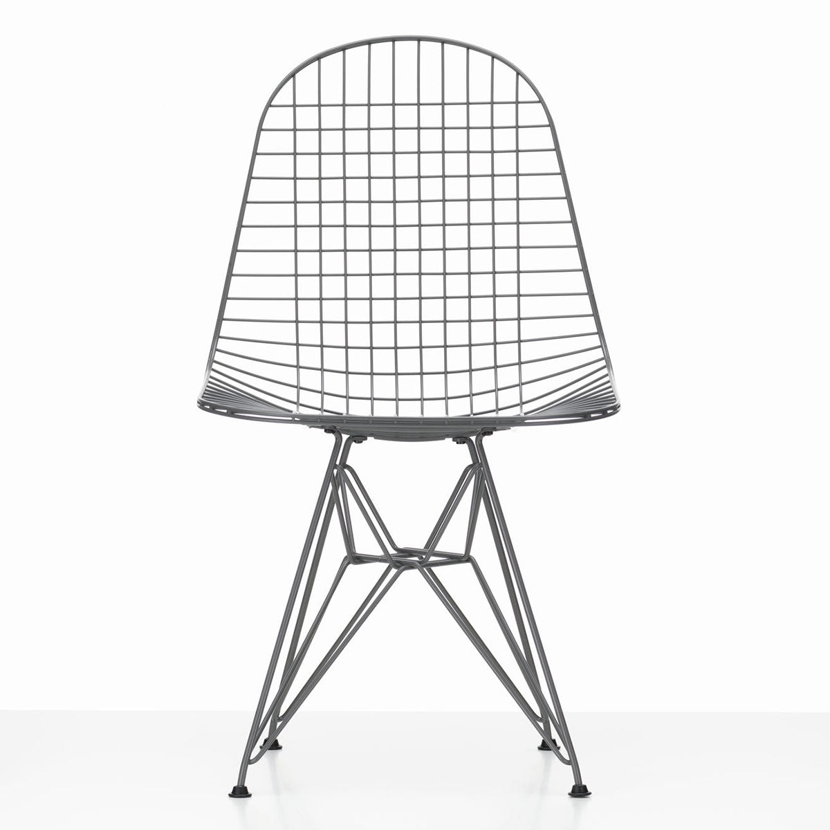 DKR Eames Wire Chair | Chromed Frame with Felt Glides