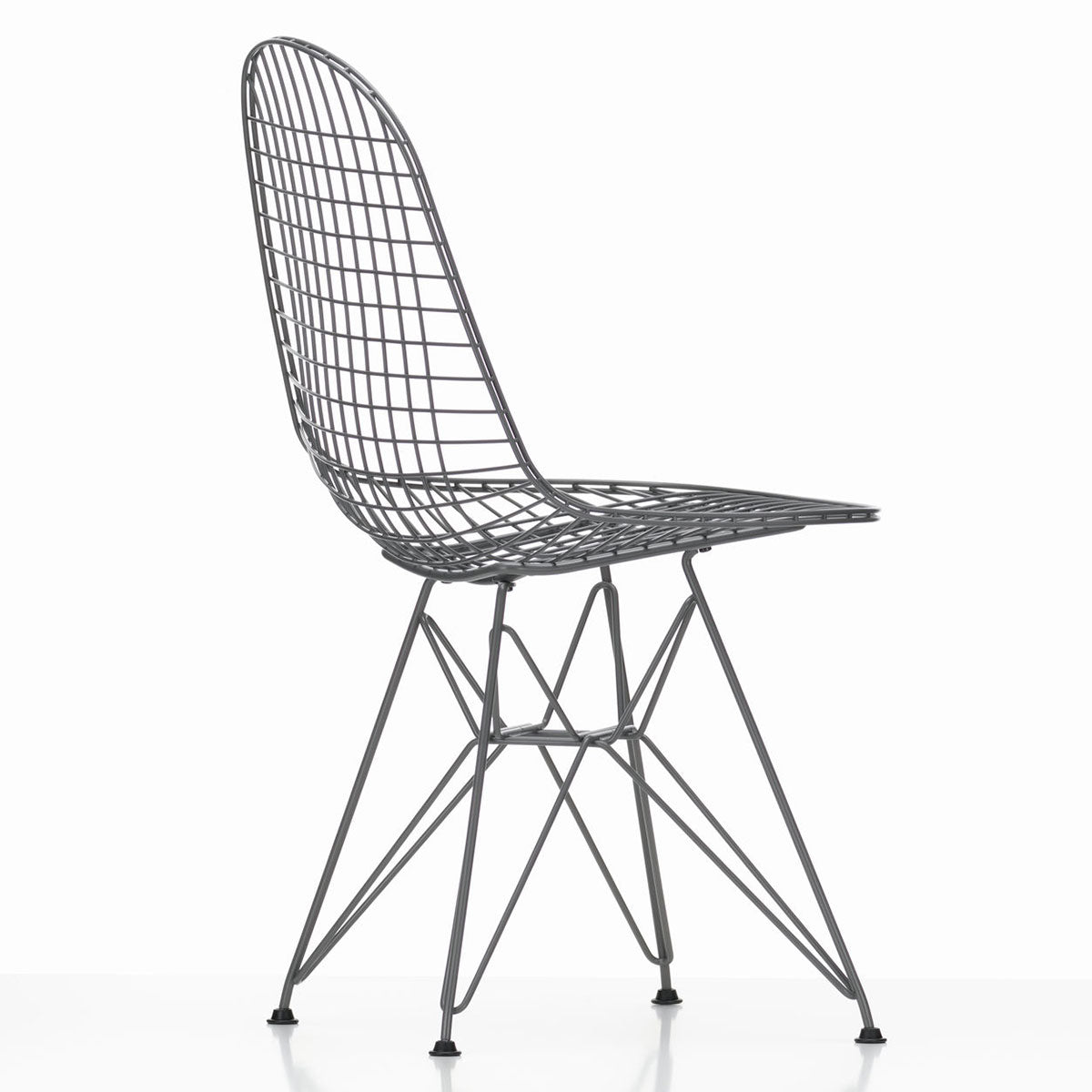 DKR Eames Wire Chair | Chromed Frame with Felt Glides