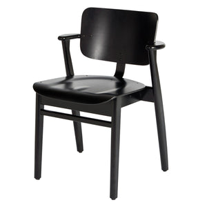 Domus Chair | Birch Black Stained Seat and Back