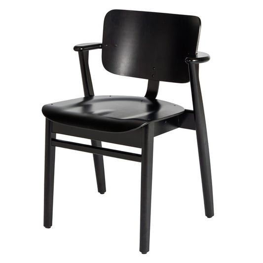 Domus Chair | Birch Black Stained Seat and Back