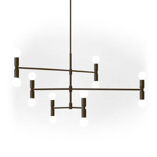 Dot Atomium Pendant | Graphite