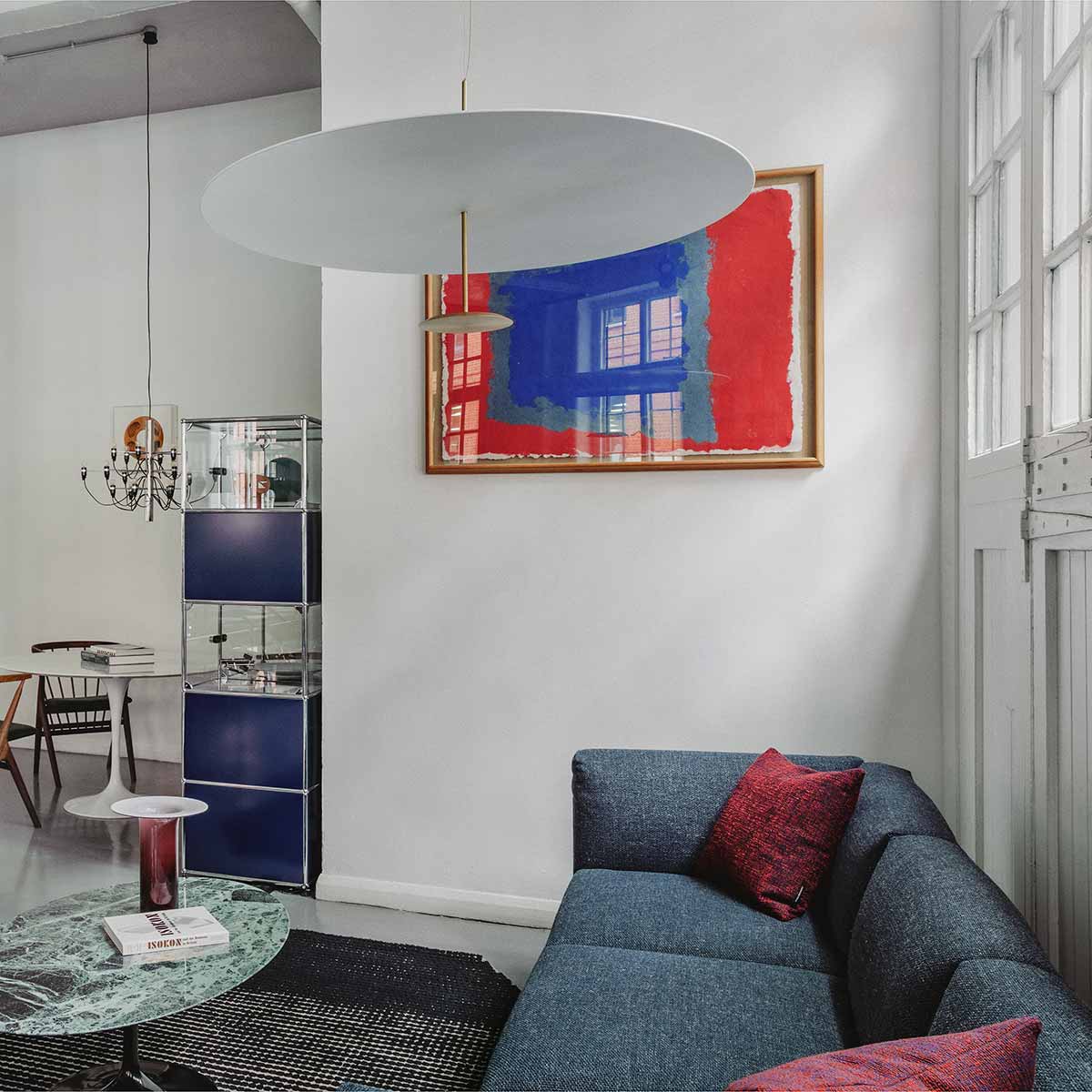 DOT Pendant Light 800mm | Anodised Brass