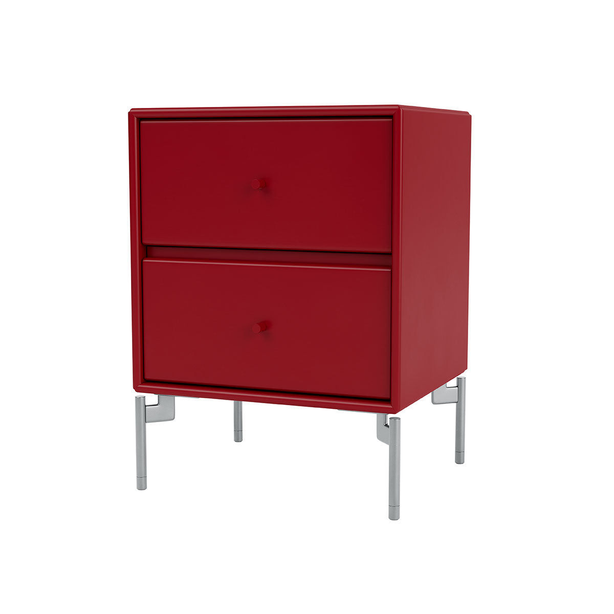 Drift Bedside Table | Beetroot Lacquer