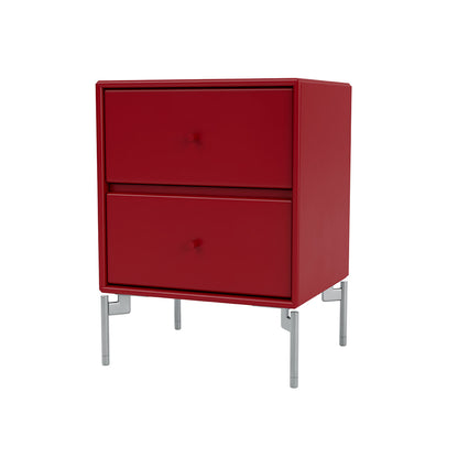 Drift Bedside Table | Beetroot Lacquer