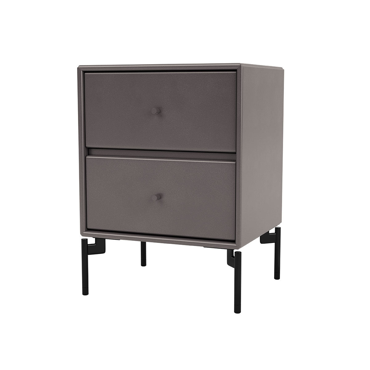 Drift Bedside Table | Coffee Lacquer