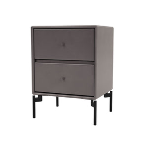 Drift Bedside Table | Coffee Lacquer