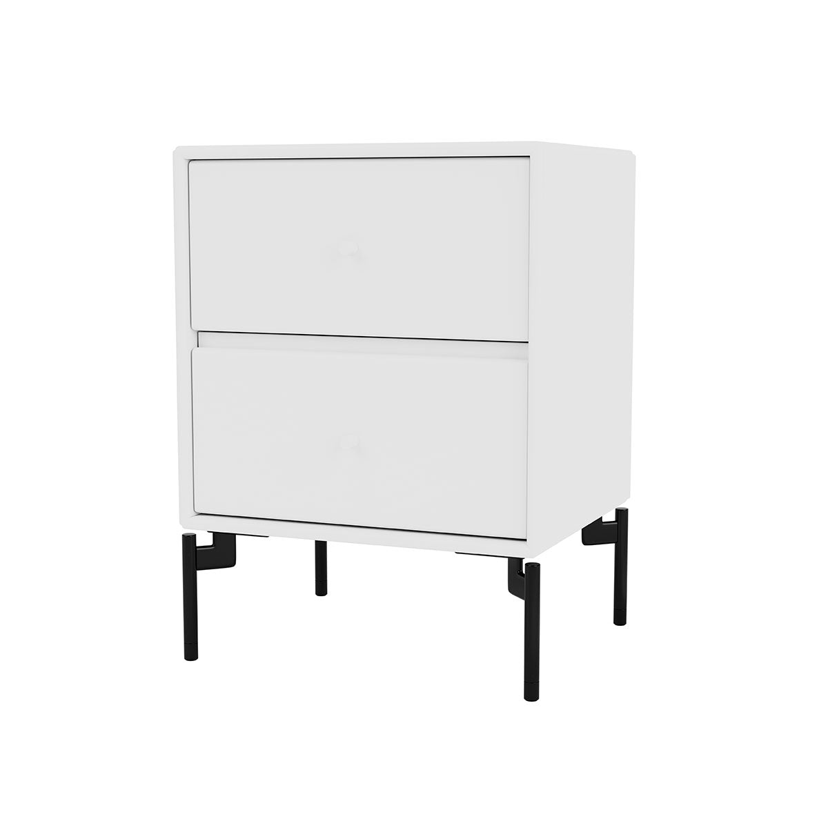 Drift Bedside Table | White 101 Lacquer
