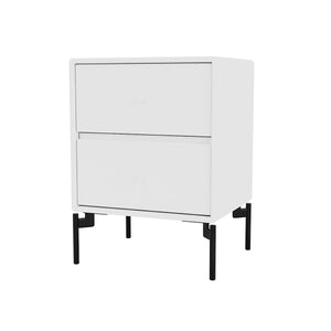 Drift Bedside Table | White 101 Lacquer