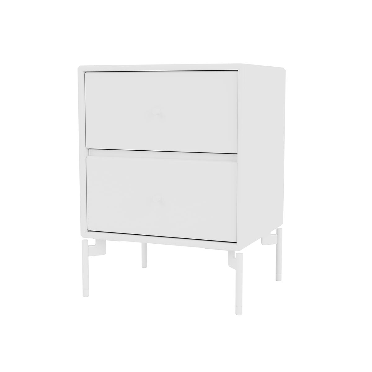 Drift Bedside Table | White 101 Lacquer
